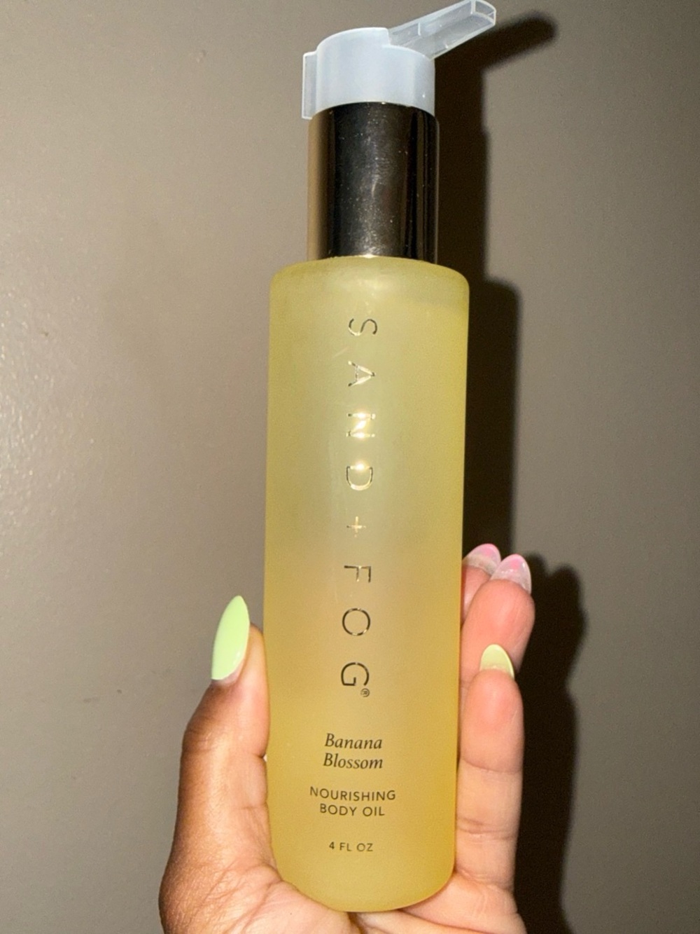 Sand + Fog Banana Blossom Nourishing Body Oil #bodyoil #luxury 4 fl oz